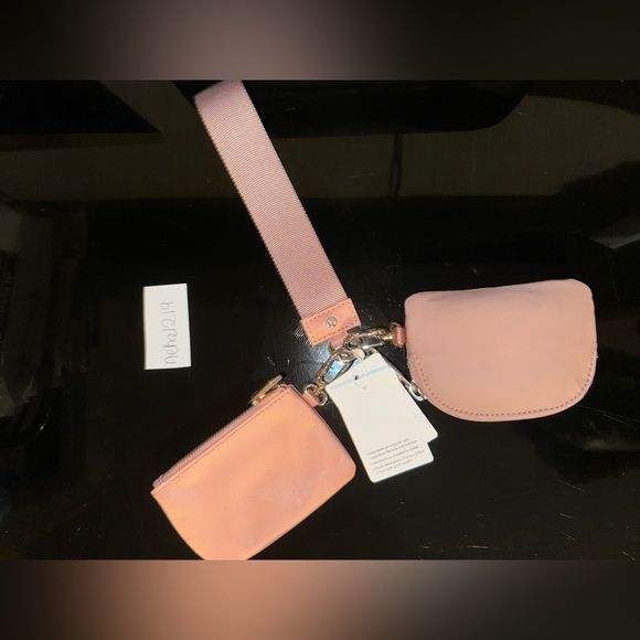 Lululemon Dual Pouch Wristlet- Pink Pastel/Twilight Rose - Picture 4 of 7